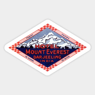 1914 Hotel Mount Everest Sticker